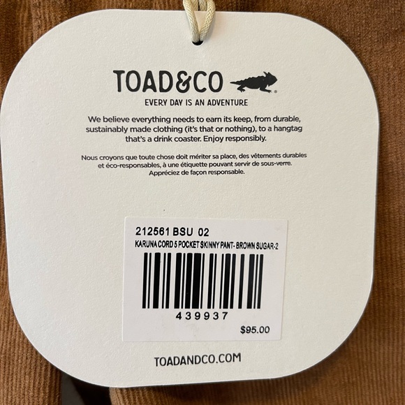 Toad & Co. Skinny Pant - Picture 8 of 8